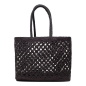 Preview: Guanabana Tote Syros Korb, Iraca, schwarz